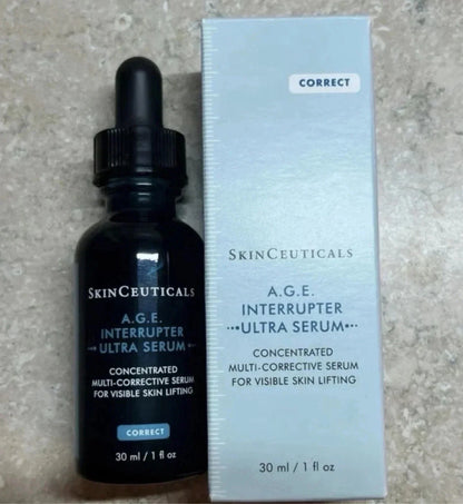 SkinCeuticals AGE A.G.E. Interrupter Ultra Serum Full Size 1 OZ NEW Sealed