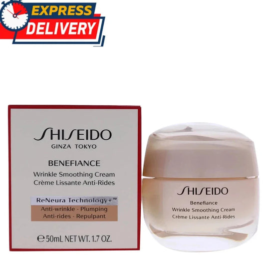 Shiseido Ginza Tokyo Benefiance Wrinkle Smoothing Cream – 50ml / 1.7oz